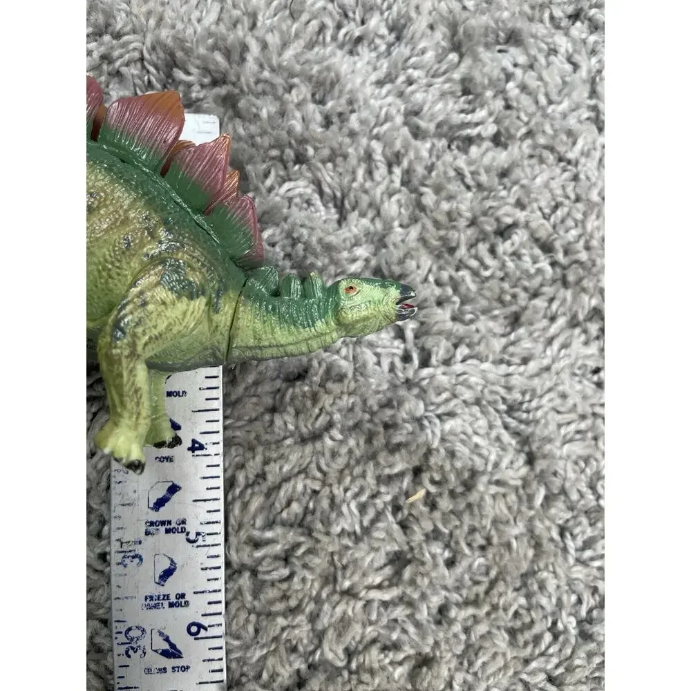 PVC Plastic WOW World NKOK Dinosaur Figures Posable Stegosaurus Dinos 3262